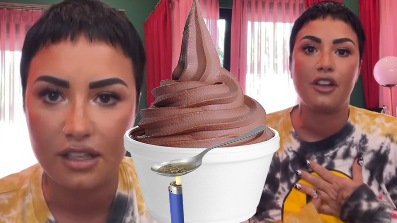 Exercises in Futility - Demi Lovato's Frozen Yogurt Shop Feud