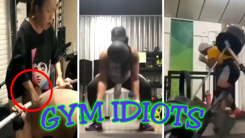Gym Idiots - Squat Disaster, Mother-Son Bench Press Fail, & More