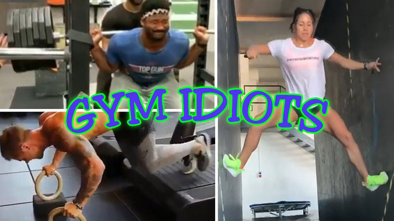 Gym Idiots - 675-Lb. Squat Fail, Ninja Warrior Training, & More