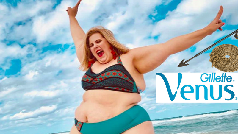 Gillette Venus Ad Glorifies Obesity to Sell Razors