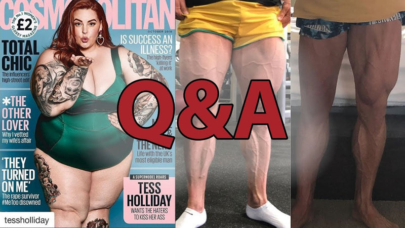 Q&A - Tess Holliday's Cosmo Magazine Cover, Calum von Moger's Next Injury, & More