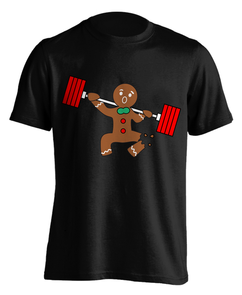 black "Ginger Snap - Squat" T-shirt