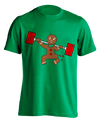 Kelly green "Ginger Snap - Squat" T-shirt