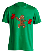 Kelly green "Ginger Snap - Squat" T-shirt