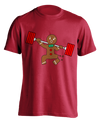 red "Ginger Snap - Squat" T-shirt