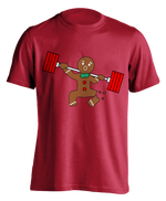 red "Ginger Snap - Squat" T-shirt