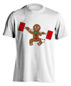 white "Ginger Snap - Squat" T-shirt