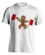 white "Ginger Snap - Squat" T-shirt