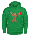 green "Ginger Snap" pullover hoodie