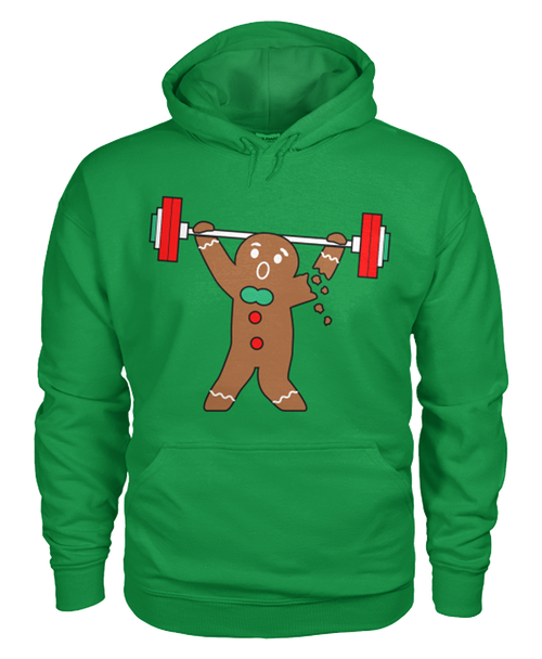 green "Ginger Snap" pullover hoodie