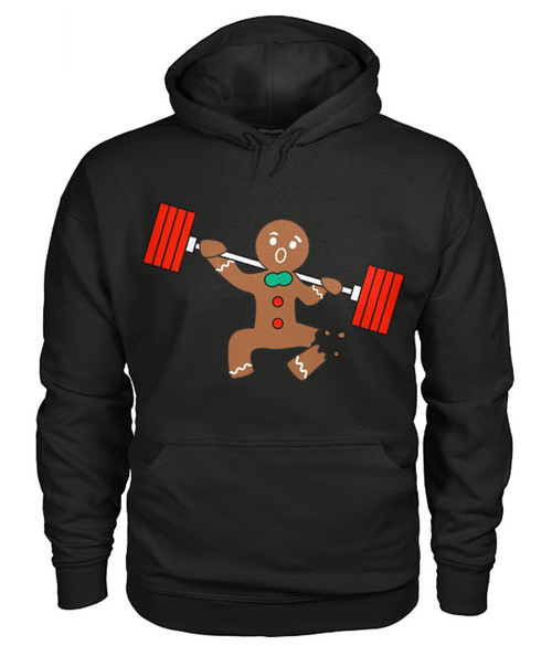 black "Ginger Snap - Squat" pullover hoodie