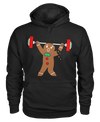 black "Ginger Snap" pullover hoodie