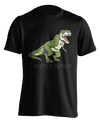 black "Traposaurus" T-shirt