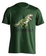 forest green "Traposaurus" T-shirt