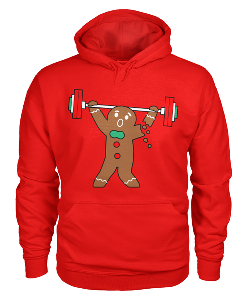 red "Ginger Snap" pullover hoodie