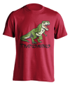 red "Traposaurus" T-shirt