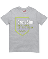 sport grey "Bad Form is the Norm" T-shirt