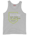sport grey "Bad Form is the Norm" tank top
