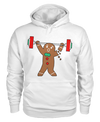 white "Ginger Snap" pullover hoodie