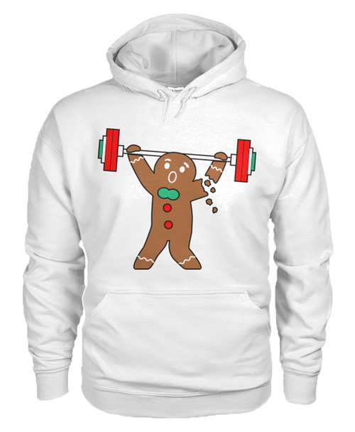 white "Ginger Snap" pullover hoodie