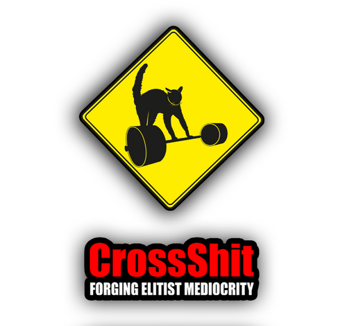 "CrossShit" 2-Sticker Pack