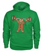 Kelly green "Ginger Snap" pullover hoodie