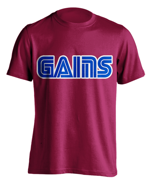 Knuckles (crimson red) GAINS T-shirt