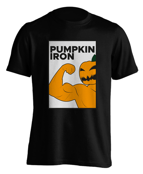 black "Pumpkin Iron" T-shirt (Limited Run)