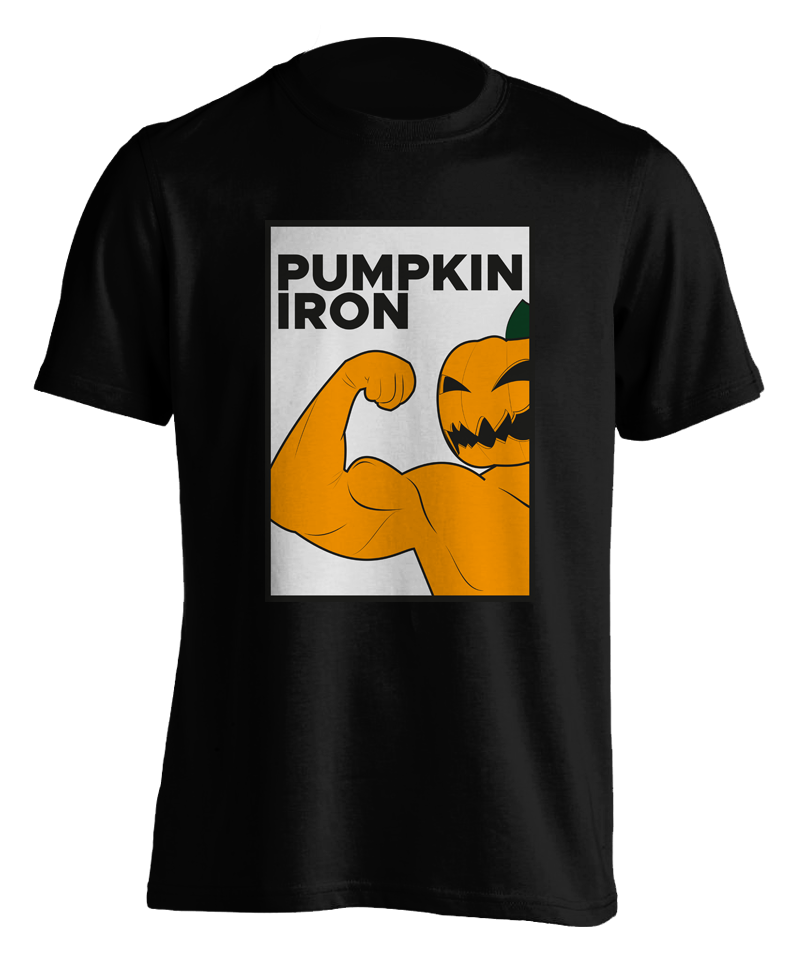 black "Pumpkin Iron" T-shirt (Limited Run)