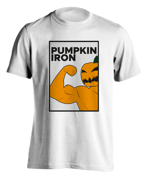 white "Pumpkin Iron" T-shirt (Limited Run)