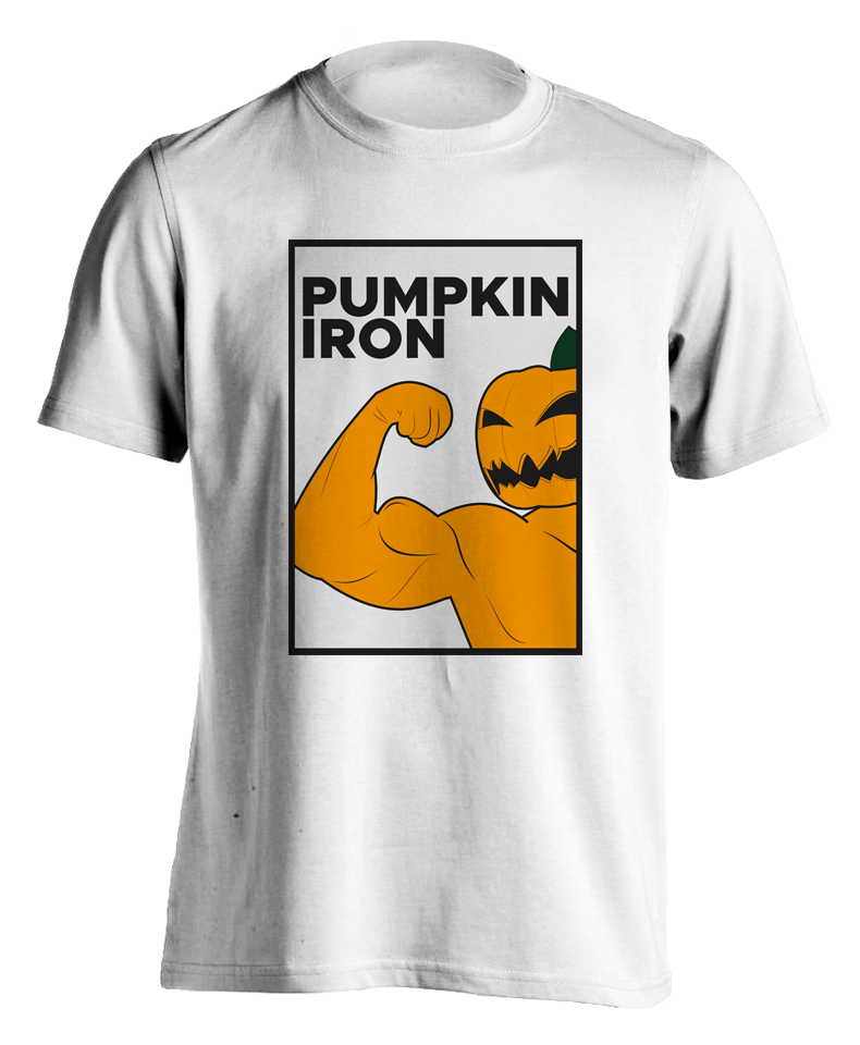 white "Pumpkin Iron" T-shirt (Limited Run)