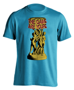 aqua "The Gains Are Yours" T-shirt