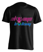 black "Always Bulking" T-shirt