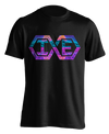 black "Infinite Elgintensity Retro Logo" T-shirt