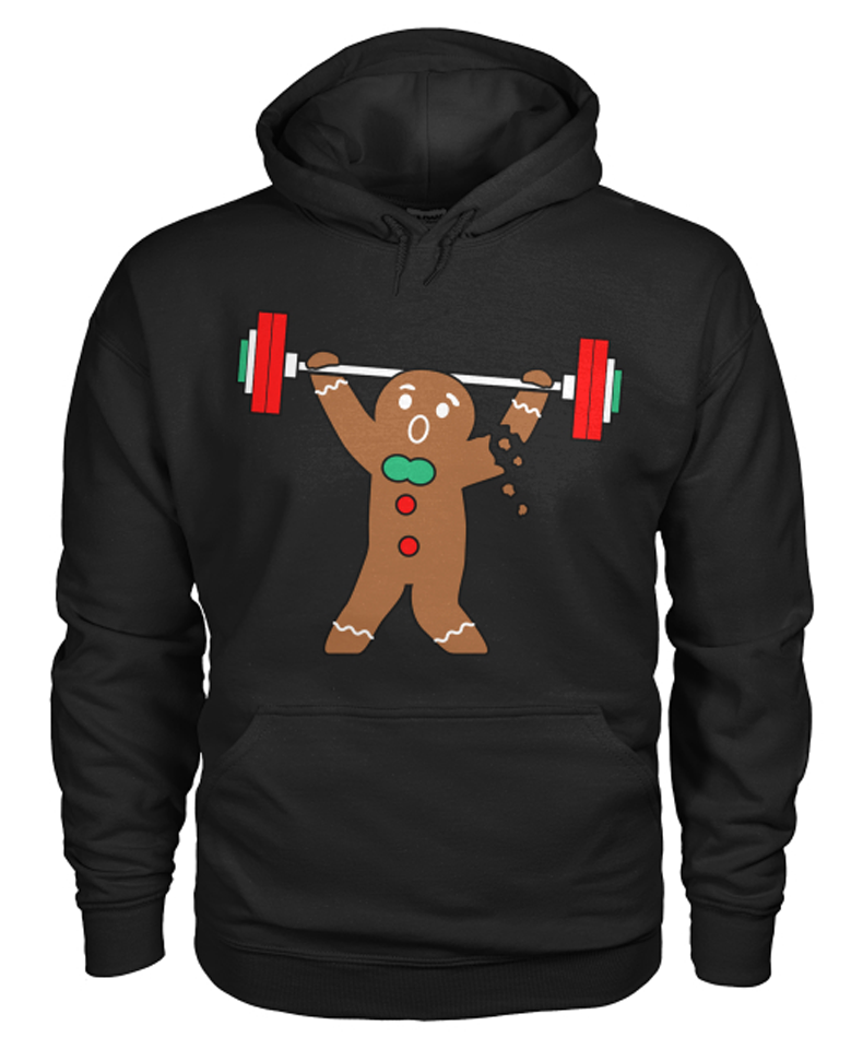 black "Ginger Snap" pullover hoodie