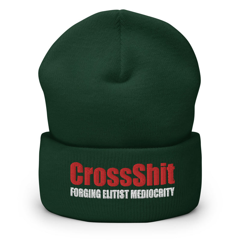 "CrossShit" Knit Beanie