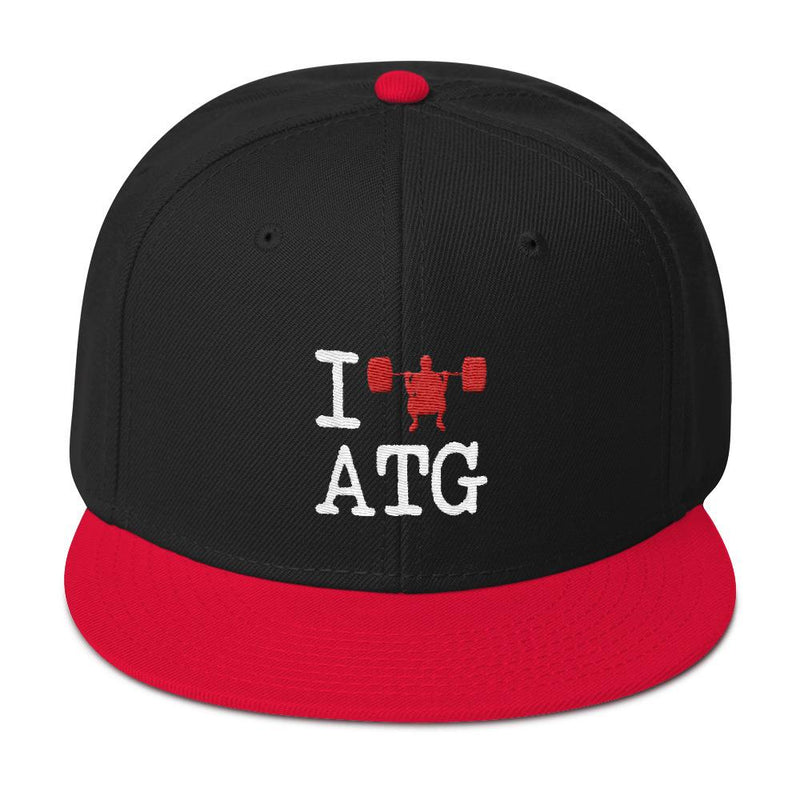 "I Squat ATG" Snapback Hat