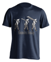 navy "Progressive Overload" T-shirt