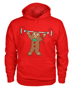 red "Ginger Snap" pullover hoodie