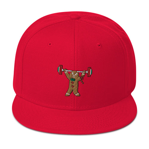 red "Ginger Snap" snapback hat