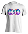 white "Infinite Elgintensity Retro Logo" T-shirt