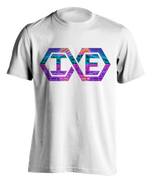 white "Infinite Elgintensity Retro Logo" T-shirt