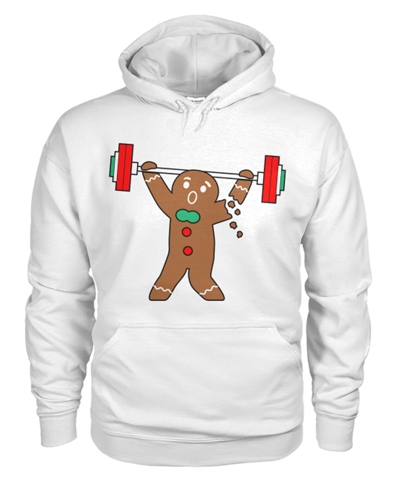 white "Ginger Snap" pullover hoodie